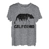California Bear Grizzly Pride Cali im Freien, Vintage-Stil T-Shirt