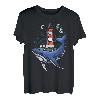 Leuchtturm Wal Traveler Nautisches Turmlicht T-Shirt