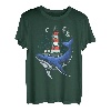Leuchtturm Wal Traveler Nautisches Turmlicht T-Shirt