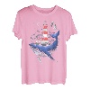 Leuchtturm Wal Traveler Nautisches Turmlicht T-Shirt