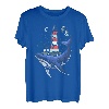 Leuchtturm Wal Traveler Nautisches Turmlicht T-Shirt
