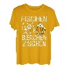 Fischen & Bierchen Zischen Angler Angeln Fisch Angel Fischer T-Shirt