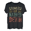 Lustiger personalisierter Name Shirt Kings Are Named Devin T-Shirt