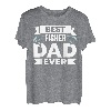 Angler Fischer Vater Fischer Papa Fisch T-Shirt