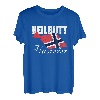Heilbutt Flüsterer Angeln Hochseeangeln Norwegen Flagge T-Shirt