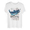 Camo Amerikanische Flagge Wels Angeln Lake Como T-Shirt