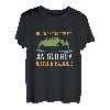 Herren Unterschätzen Sie nie einen alten Kerl mit einem Paddel-Paddel T-Shirt