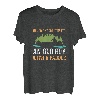 Herren Unterschätzen Sie nie einen alten Kerl mit einem Paddel-Paddel T-Shirt