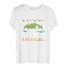 Herren Unterschätzen Sie nie einen alten Kerl mit einem Paddel-Paddel T-Shirt