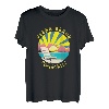 Pismo Beach Retro Sonnenuntergang & Strandurlaub T-Shirt