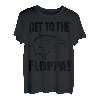 Funny Fishing Get To The Floppa Sarkastic Fisherman T-Shirt