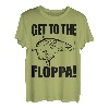 Funny Fishing Get To The Floppa Sarkastic Fisherman T-Shirt