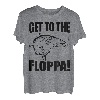 Funny Fishing Get To The Floppa Sarkastic Fisherman T-Shirt