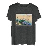 Katsushika Hokusai T-Shirt, 36 Ansichten des Reichtums, Meisterwerkskunst, Malerei, Herren, Damen, lustig, Kleidung, Kunst, Geschenk, lustig, Angler T-Shirt