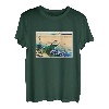 Katsushika Hokusai T-Shirt, 36 Ansichten des Reichtums, Meisterwerkskunst, Malerei, Herren, Damen, lustig, Kleidung, Kunst, Geschenk, lustig, Angler T-Shirt