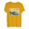 Katsushika Hokusai T-Shirt, 36 Ansichten des Reichtums, Meisterwerkskunst, Malerei, Herren, Damen, lustig, Kleidung, Kunst, Geschenk, lustig, Angler T-Shirt
