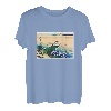 Katsushika Hokusai T-Shirt, 36 Ansichten des Reichtums, Meisterwerkskunst, Malerei, Herren, Damen, lustig, Kleidung, Kunst, Geschenk, lustig, Angler T-Shirt