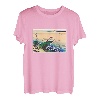 Katsushika Hokusai T-Shirt, 36 Ansichten des Reichtums, Meisterwerkskunst, Malerei, Herren, Damen, lustig, Kleidung, Kunst, Geschenk, lustig, Angler T-Shirt