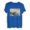 Katsushika Hokusai T-Shirt, 36 Ansichten des Reichtums, Meisterwerkskunst, Malerei, Herren, Damen, lustig, Kleidung, Kunst, Geschenk, lustig, Angler T-Shirt