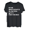 Unterschätzen Sie nie einen alten Mann mit einem Pontonboot T-Shirt