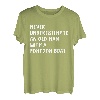 Unterschätzen Sie nie einen alten Mann mit einem Pontonboot T-Shirt