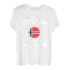 Ich Muss Gar Nix Ich Muss Nur Nach Norwegen T-Shirt