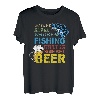 Lass mich beim Angeln in Ruhe, es sei denn, du hast Bier mitgebracht T-Shirt