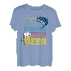 Lass mich beim Angeln in Ruhe, es sei denn, du hast Bier mitgebracht T-Shirt