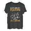 Ein Tag ohne Angeln ist wie ein Scherz beim Angeln T-Shirt