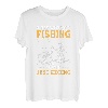 Ein Tag ohne Angeln ist wie ein Scherz beim Angeln T-Shirt