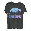 San Diego California Bear Grizzly Pride im Freien, Vintage-Stil T-Shirt