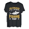 Motivation Angeln Angler Fischen T-Shirt