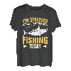 Motivation Angeln Angler Fischen T-Shirt
