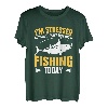 Motivation Angeln Angler Fischen T-Shirt