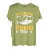 Motivation Angeln Angler Fischen T-Shirt
