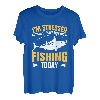 Motivation Angeln Angler Fischen T-Shirt