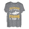 Motivation Angeln Angler Fischen T-Shirt