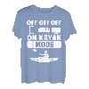 Kajak-Modus am Kajak-Kajak-Modus T-Shirt