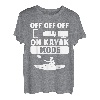 Kajak-Modus am Kajak-Kajak-Modus T-Shirt