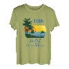 Retro Cool Aruba Original Karibik Strände Neuheit Kunst T-Shirt