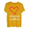 Fishing Is My Valentine, Fisherman Valentinstagsgeschenk T-Shirt