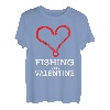Fishing Is My Valentine, Fisherman Valentinstagsgeschenk T-Shirt