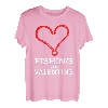Fishing Is My Valentine, Fisherman Valentinstagsgeschenk T-Shirt
