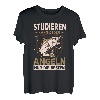 Studieren kann jeder Angeln nur die Besten Sprüche Vatertag T-Shirt