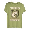 Studieren kann jeder Angeln nur die Besten Sprüche Vatertag T-Shirt