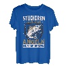 Studieren kann jeder Angeln nur die Besten Sprüche Vatertag T-Shirt