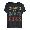 Lustiges personalisiertes Hemd mit Namen, Kings Are Named Chris T-Shirt