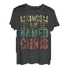 Lustiges personalisiertes Hemd mit Namen, Kings Are Named Chris T-Shirt