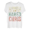 Lustiges personalisiertes Hemd mit Namen, Kings Are Named Chris T-Shirt