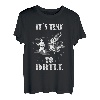 Herren Es ist an der Zeit, lustige Anglerfische, coole Angeln T-Shirt